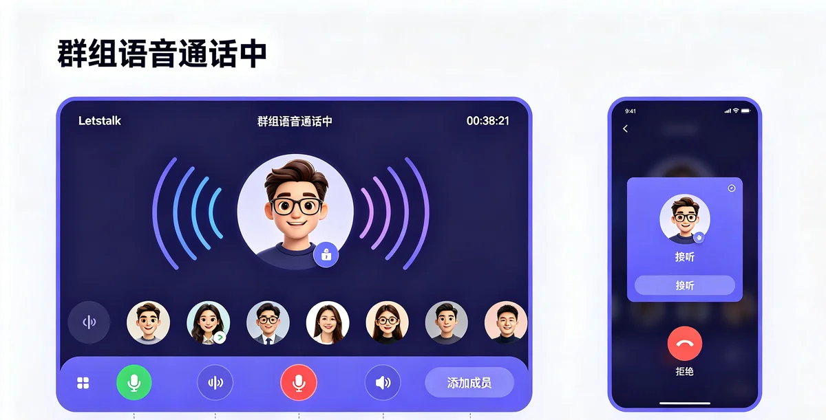 Letstalk电脑版下载 - 安全聊天软件|加密通讯客户端